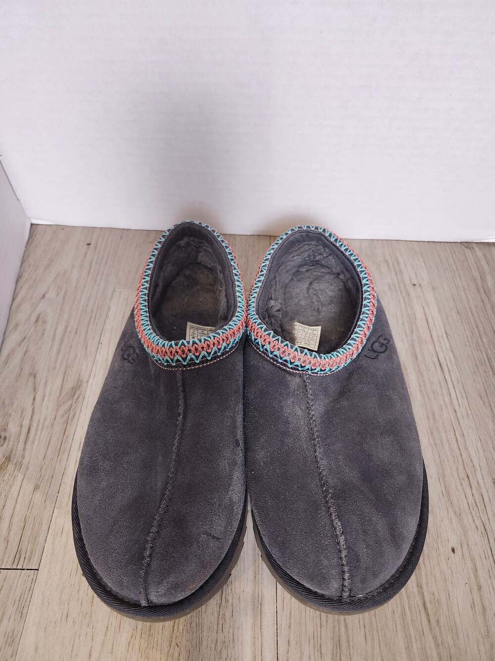 UGG Tasman Slipper 5955 Dark Grey Slippers Size 10